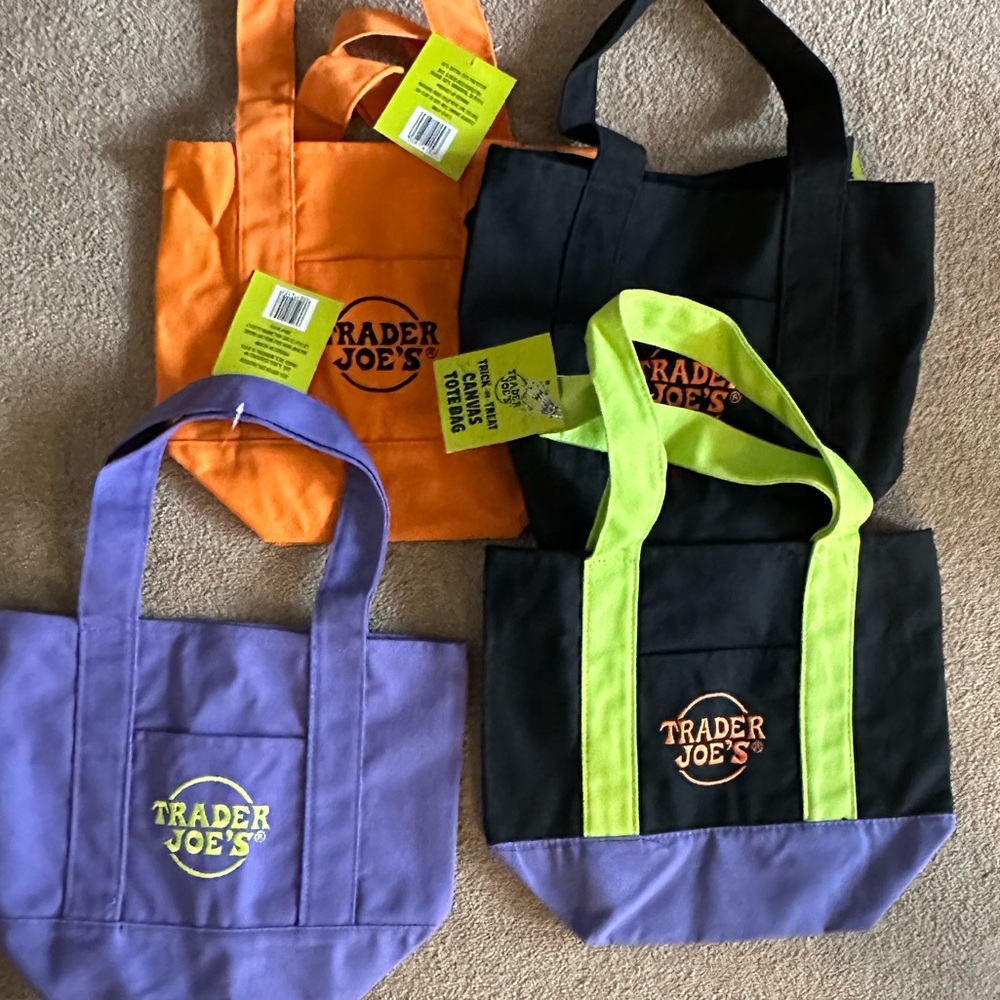 Joe's Jeans Mini Bags Set - Orange, Black, Purple